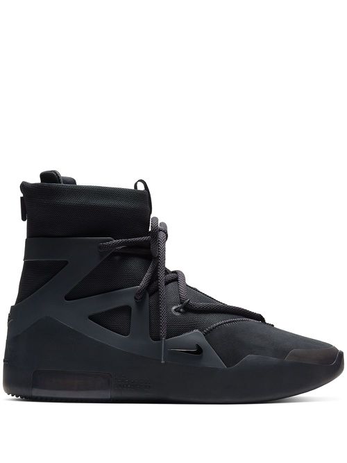 X Fear Of God Air 1 "Triple Black" sneakers