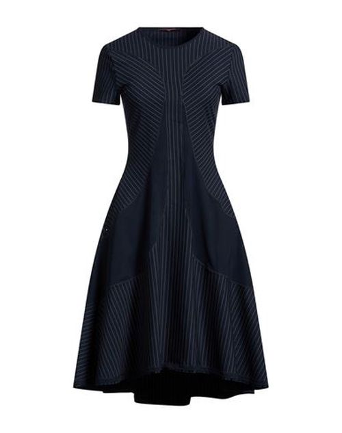 Woman Midi dress Midnight blue Size 2 Nylon, Elastane, Polyester