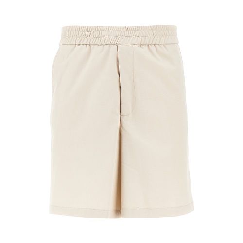 C.9.3 Viscose-blend gabardine bermuda shorts Man S