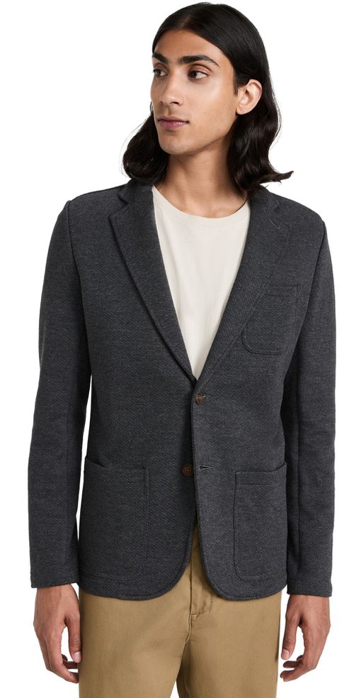 Inlet Knit Blazer black sky melange