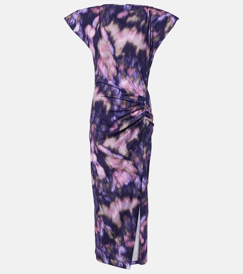 Nadela printed cotton jersey maxi dress