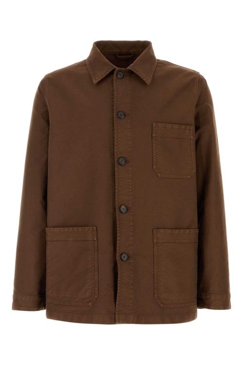 Canvas Jacket — Brown