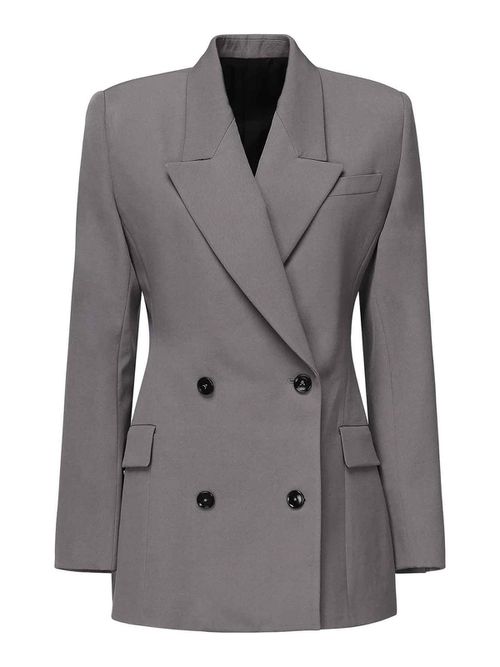 Tailored Double-Breasted Jacket