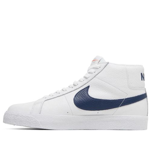 Zoom Blazer Mid ISO SB 'Orange Label - White Navy'