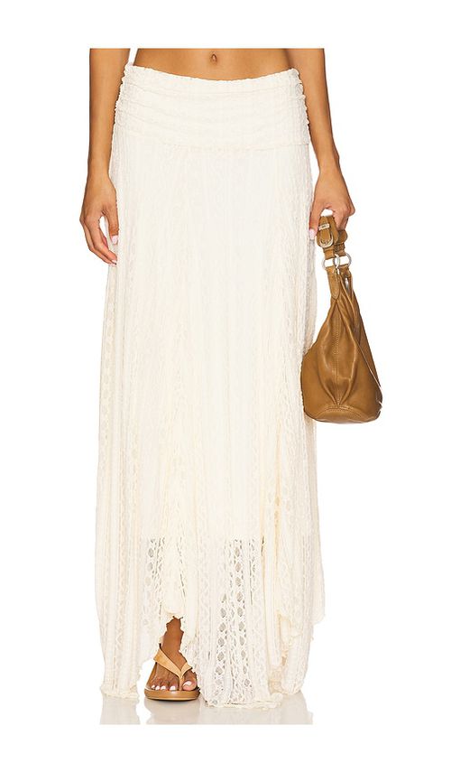MORE TO COME Karina Maxi Skirt in Ivory. - L also in
