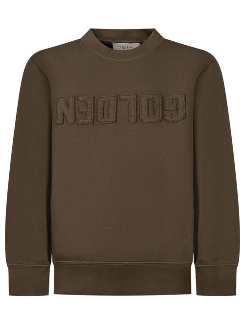 Kids Green Logo Sweatshirt