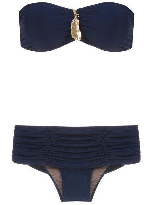 Sleeveless bikini set - Blue