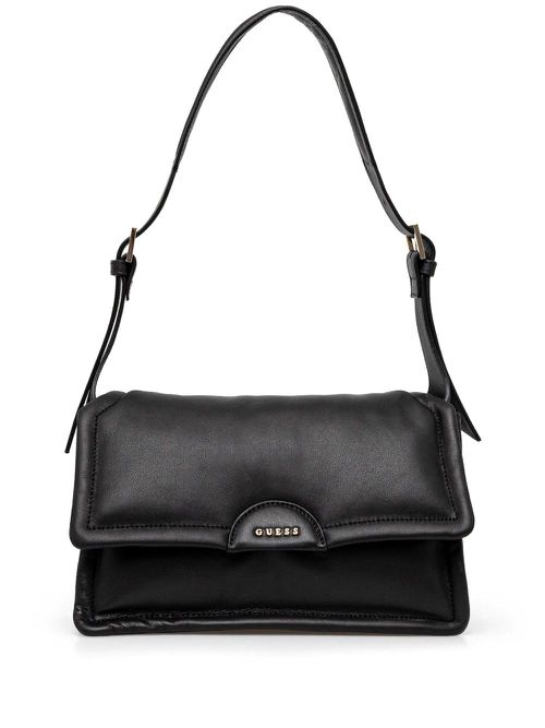 Leather cross body bag - Black