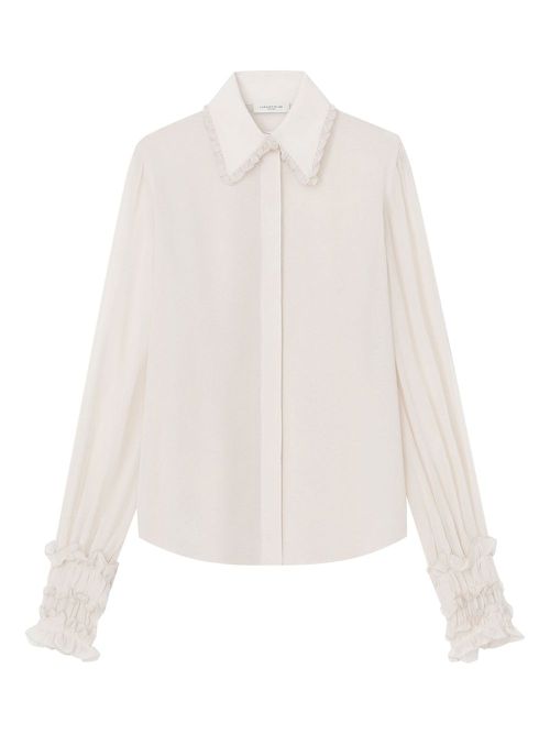 Silk shirt - Neutrals