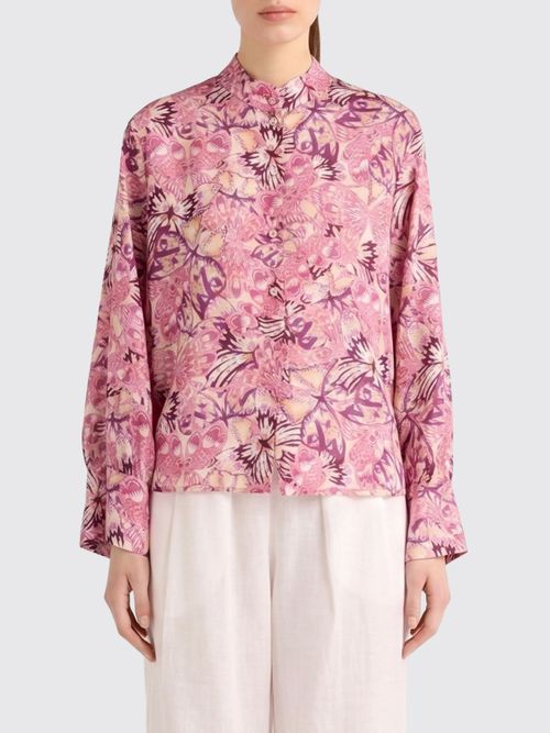 MOMONÌ Shirt Woman color Violet