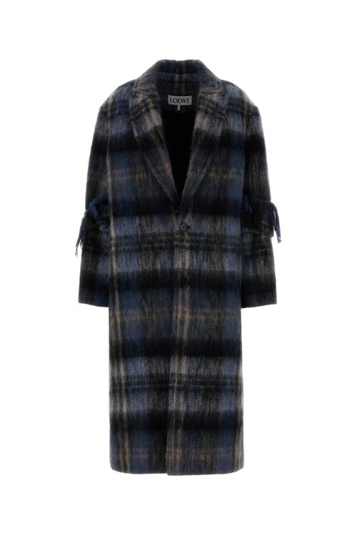 Bluemulticolor Coat — Blue