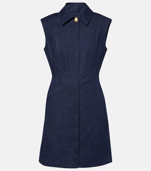 Serina cotton-blend minidress