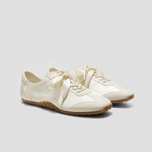 VIVAIA Square-Toe Jogger Sneakerina Carol|LIGHT GOLD