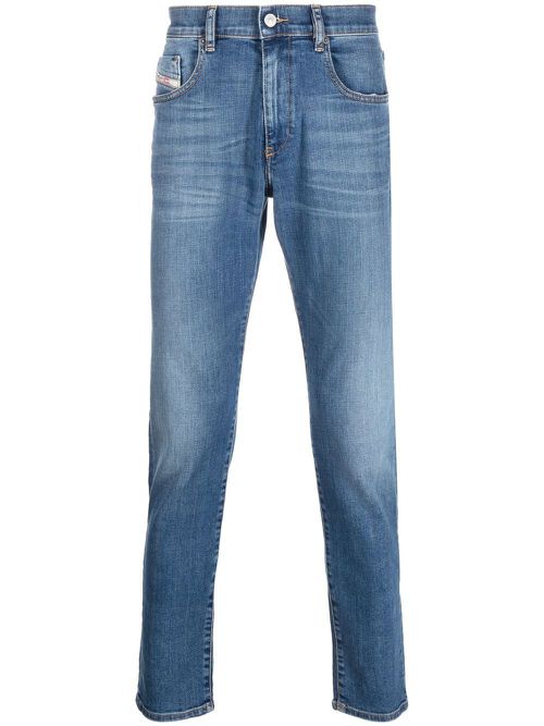D-Strukt low-rise skinny jeans - Blue