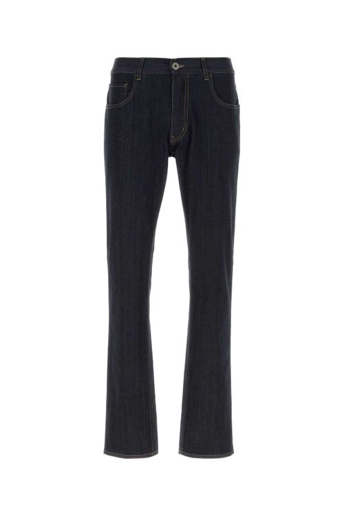 Stretch Denim Jeans — Navy
