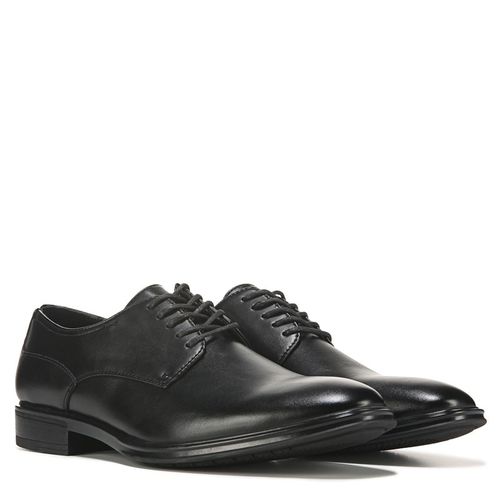 Men's Derrick Plain Toe Oxford Shoes (Black)