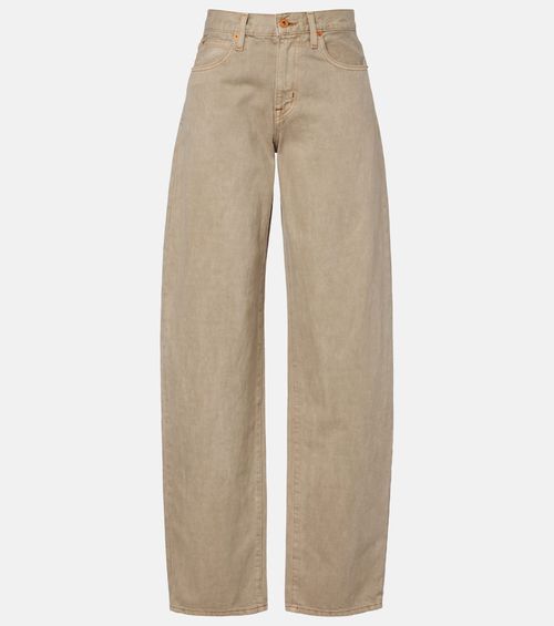 Tess high-rise wide-leg jeans