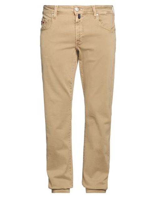 Man Jeans Camel Size 30 Cotton, Polyester, Elastane