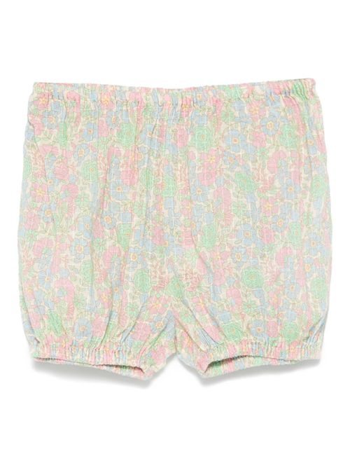 Floral-print shorts - Pink