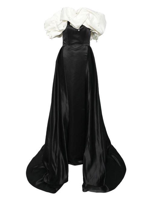 Off-shoulder dress - Black