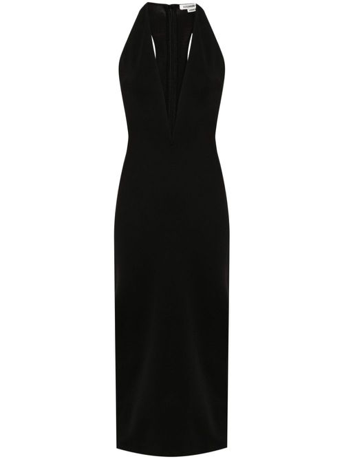 Racerback midi dress - Black