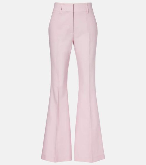 Rhein wool flared pants