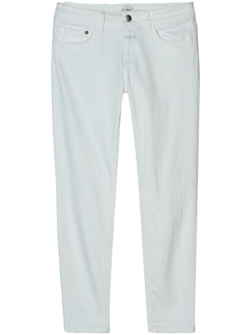 Baker mid-rise slim jeans - White