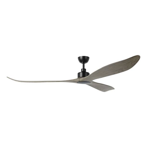 Matte Black 84" Ceiling Fan from the Westerly Collection