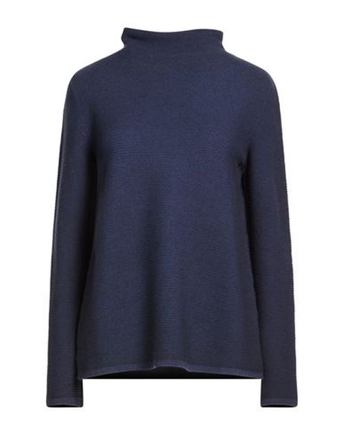 Woman Turtleneck Midnight blue Size 2 Wool, Silk, Cashmere