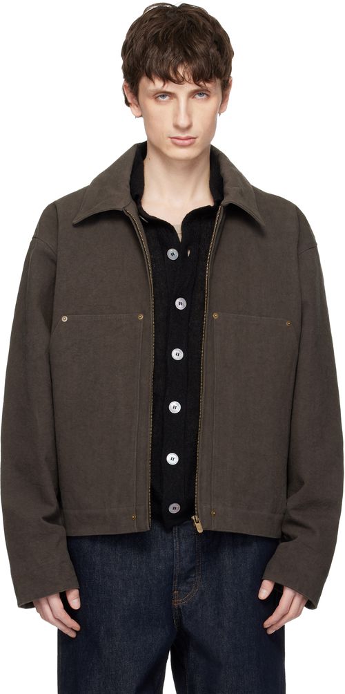 Brown Worker Jacket
