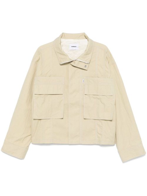 Crinkled jacket - Brown