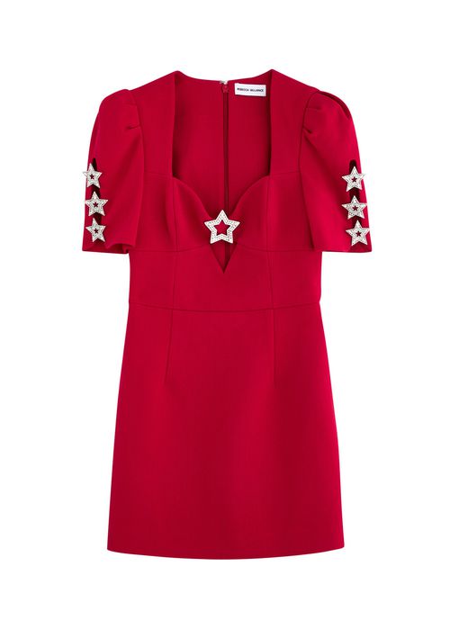 Akari Star-embellished Mini Dress