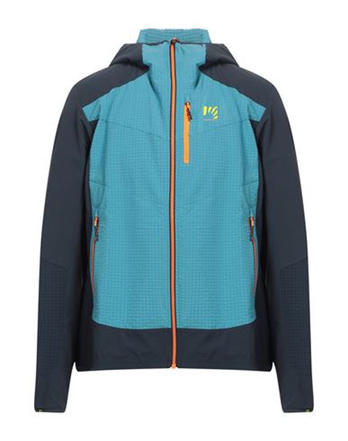 Karpos Man Jacket Azure Size XL Polyester, Elastane, Polyamide, Viscose