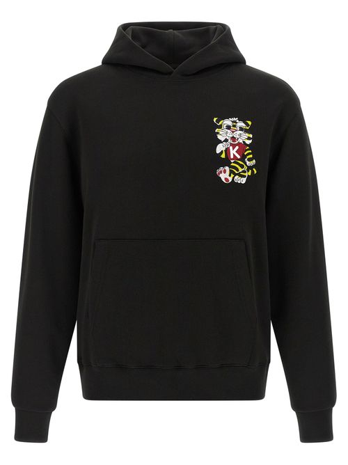 Wild Tiger Embroidered Hoodie
