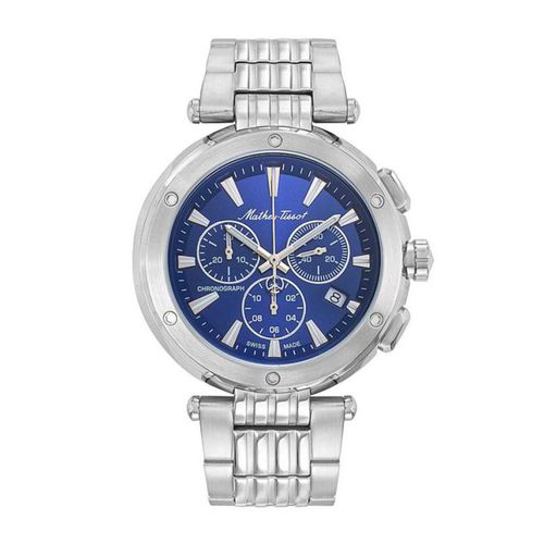 Neptune Chrono Chronograph Quartz Blue Dial Mens Watch H912CHABU