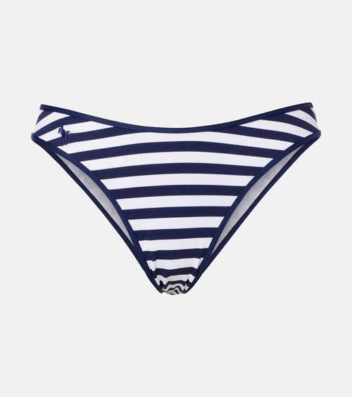 Striped bikini bottoms