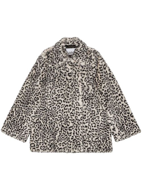 Faux-fur jacket - Neutrals