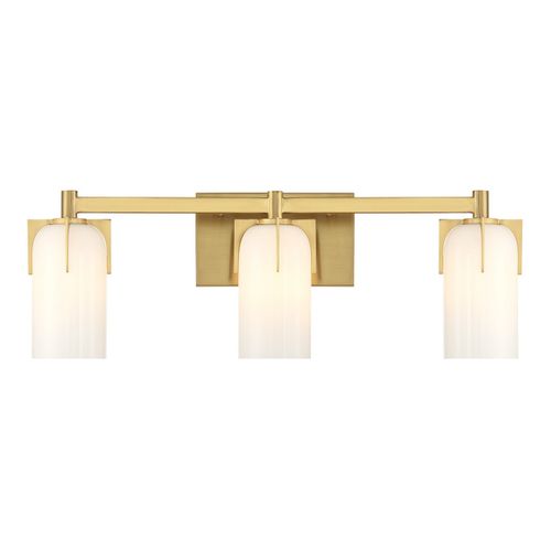 Caldwell 3-Light Bathroom Vanity Light in Warm Bra