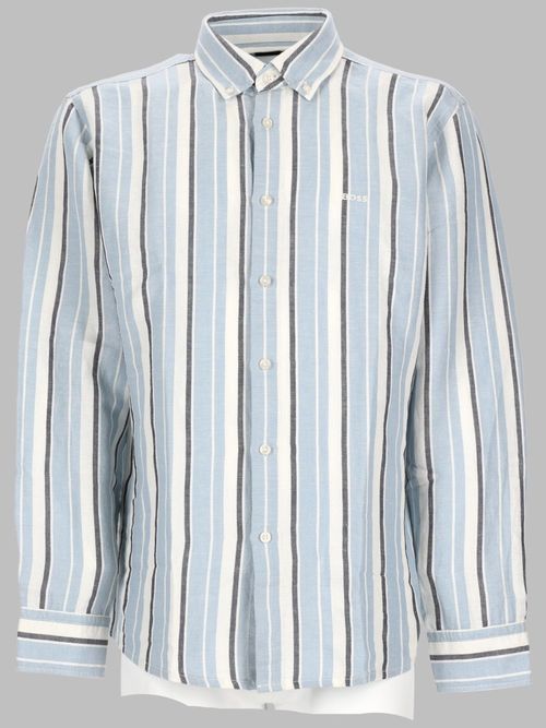 Men's Summer Linen Blend Shirt