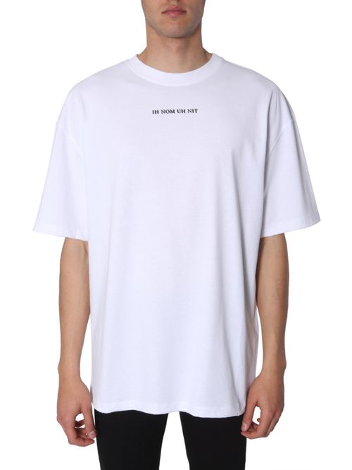 White Logo Crew Neck T-Shirt