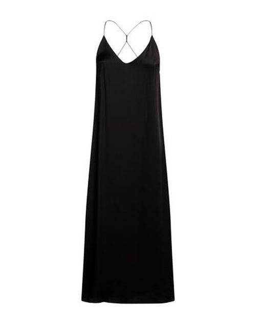 The Nina Studio Woman Maxi dress Black Size L Silk
