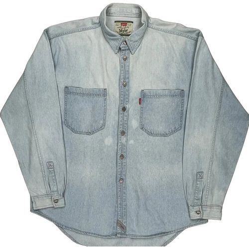 Levis Denim Shirt - XL Light Wash Cotton