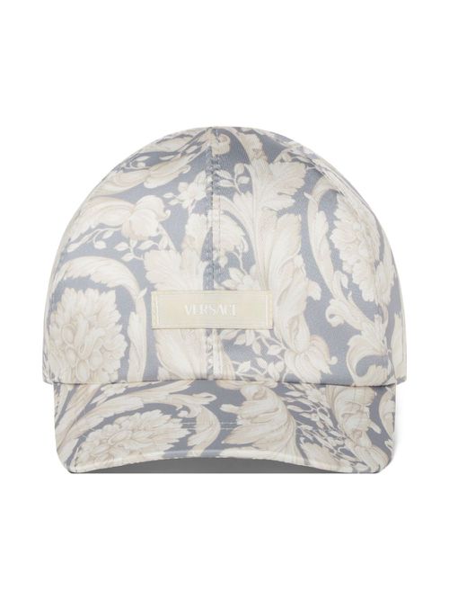 Barocco-print baseball cap - Grey
