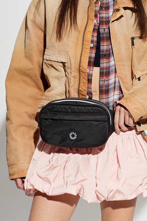 Belt Bag With Logo, Women's, Black