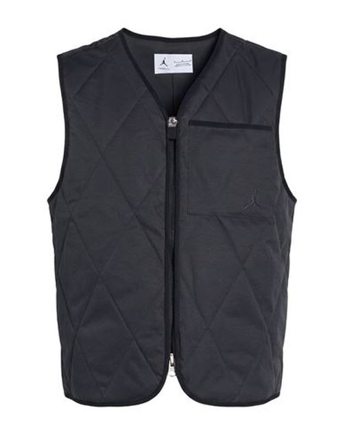 Man Vest Charcoal Size M Polyester
