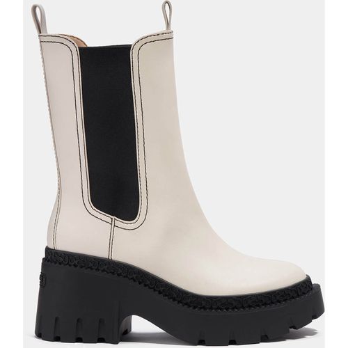 Coach Alexa Leather Heeled Chelsea Boots - UK 8