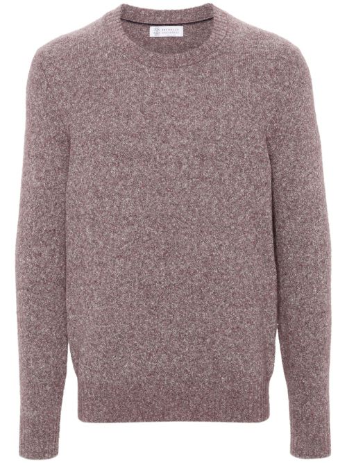Crew-neck sweater - Purple