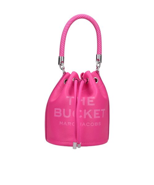 Marc Jacobs Logo Embossed Bucket Bag