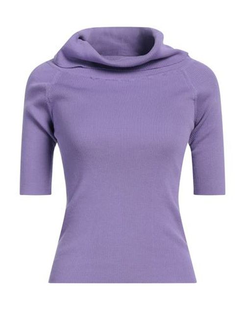 Snobby Sheep Woman Turtleneck Mauve Size 2 Cotton, Silk