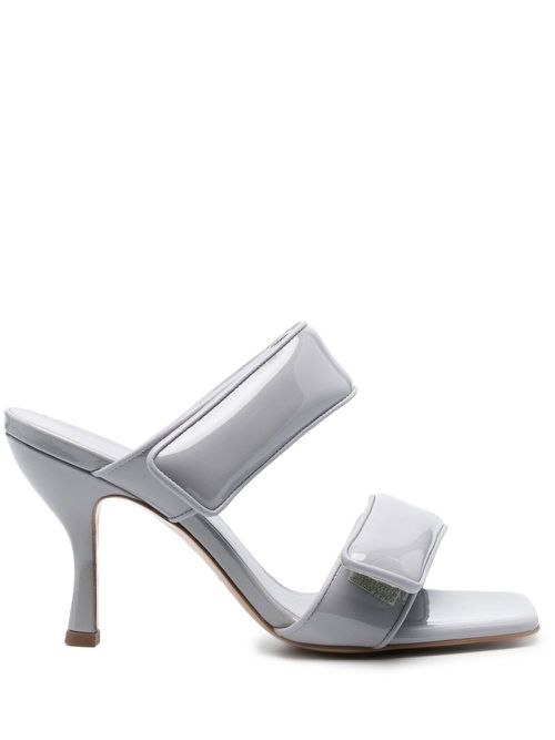 Perni 03 80mm double-strap sandals - Grey